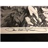 Image 2 : BERNIE WRIGHTSON AUTOGRAPHED 12" X 16" ARTIFACT EDITION PRINT