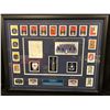 Image 1 : 1961-62 TORONTO MAPLE LEAFS 42" X 32" FRAMED HOCKEY CARD & PHOTO DISPLAY (AUTOGRAPHED INDEX CARD)