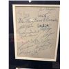 Image 2 : 1961-62 TORONTO MAPLE LEAFS 42" X 32" FRAMED HOCKEY CARD & PHOTO DISPLAY (AUTOGRAPHED INDEX CARD)