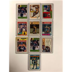 WAYNE GRETZKY HOCKEY CARD LOT (1980'S)