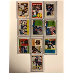 WAYNE GRETZKY HOCKEY CARD LOT (1980'S)
