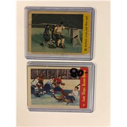 1950'S PARKHURST HOCKEY CARD LOT (PRONOVOST, STEWART)