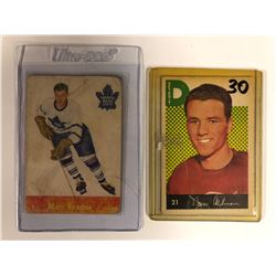 1950'S PARKHURST HOCKEY CARD LOT