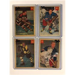 1953-54 PARKHURST HOCKEY CARD LOT (FOGOLIN, MICKOSKI, LUCKY PREMIUM CARDS)