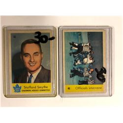1953-54 PARKHURST HOCKEY CARD LOT