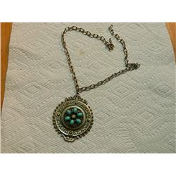 NECKLACE - ON CHAIN - 2 ½" DIAMETER