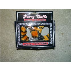 FURY HANDCUFFS - TIGER PRINT - HAS QUICK RELEASE