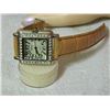 Image 2 : WATCH - NINA - RHINESTONES AROUND FACE AND FLOATING RHINESTONES BETWEEN GLASS