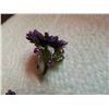 Image 2 : EARRINGS & RING SET - 925 STERLING SILVER - FLOWER & BIRD MOTIF = 3PC SET
