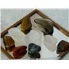 Image 2 : GEMSTONES - ASSORTED FREE FORM POLISHED- ~33CT - 9PC TTL