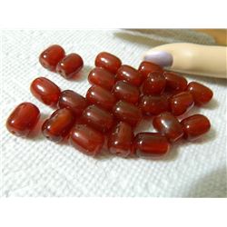GEMSTONE BEADS - CARNALIAN 13.7 mm - 24pc