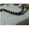 Image 3 : GEMSTONE BEADS - PURPLE JADE 6.7 mm - 62pc