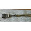 Image 1 : VINTAGE SILVER FORK/KNIFE - RUSSIAN HALLMARKS ON HANDLE - EARLY 1900'S