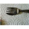 Image 3 : VINTAGE SILVER FORK/KNIFE - RUSSIAN HALLMARKS ON HANDLE - EARLY 1900'S