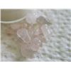 Image 2 : GEMSTONES - NATURAL ROSE QUARTS - ALL POLISHED FREE FORM GEMS/BEADS - ABOUT 12+ PCS