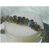 Image 2 : STRING OF ASSORTED POLISHED FREE FORM AND ROUND GEMS - LOOK LIKE MYSTIC TOPAZ - APPROX. 45PC ON STRA