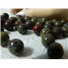 Image 2 : GEMSTONE BEADS - AFRICAN BLOOD STONE 10.4 mm - 35pc