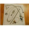 Image 1 : ASSORTED NECKLACES - PENDANTS & CHAINS - some may be silver - 6 TTL