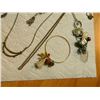 Image 2 : ASSORTED NECKLACES - PENDANTS & CHAINS - some may be silver - 6 TTL