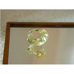 GEMSTONE - CITRINE - OVAL FACETED - 11.0 X 9.3 X 6.2mm