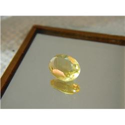 GEMSTONE - CITRINE - OVAL FACETED - 8.7 X 5.7 X 3.5mm