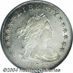 1798 $1 Large Eagle AU55 PCGS.