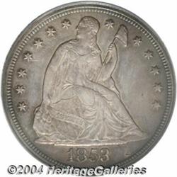 1853 $1 MS63 PCGS.