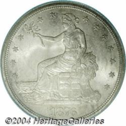 1876-S T$1 MS65 PCGS.