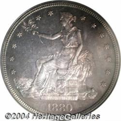 1880 T$1 PR64 PCGS.