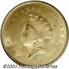 Image 1 : 1854 G$1 Type Two MS61 PCGS.