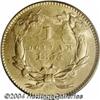 Image 2 : 1855 G$1 MS62 PCGS.