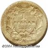 Image 2 : 1855-C G$1 AU58 NGC.