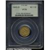 Image 1 : 1843-D $2 1/2 Small D VF35 PCGS.