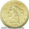 Image 1 : 1862/1 $2 1/2 AU55 NGC.