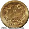 Image 2 : 1882 $3 MS64 NGC.