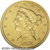 Image 1 : 1872-CC $5 AU50 NGC.