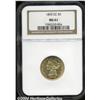 Image 1 : 1892-CC $5 MS61 NGC.