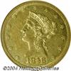 Image 1 : 1846/5-O $10 AU55 NGC.