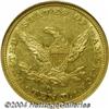 Image 2 : 1846/5-O $10 AU55 NGC.