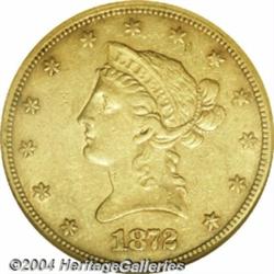 1872-CC $10 AU53 NGC.