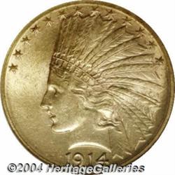 1914-D $10 MS65 NGC.