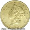 Image 1 : 1853/2 $20 AU50 PCGS.