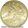 Image 1 : 1857-S $20 MS65 NGC.