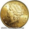 Image 1 : 1889-S $20 MS63 PCGS.