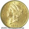 Image 1 : 1891-S $20 MS63 PCGS.