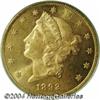 Image 1 : 1892-CC $20 MS62 PCGS.