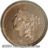 Image 1 : 1854 P1C One Cent, Judd-160, Pollock-187, R.4, PR66 Red and Brown NGC.
