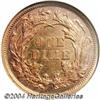 Image 2 : 1867 10C Ten Cents, Judd-587, Pollock-652, R.7, PR64 Red and Brown NGC.