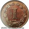 Image 2 : 1868 1C One Cent, Judd-609, Pollock-674, R.7, PR64 Red and Brown PCGS.