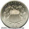 Image 1 : 1870 5C Five Cents, Judd-807, Pollock-895, Low R.7, PR63 NGC.